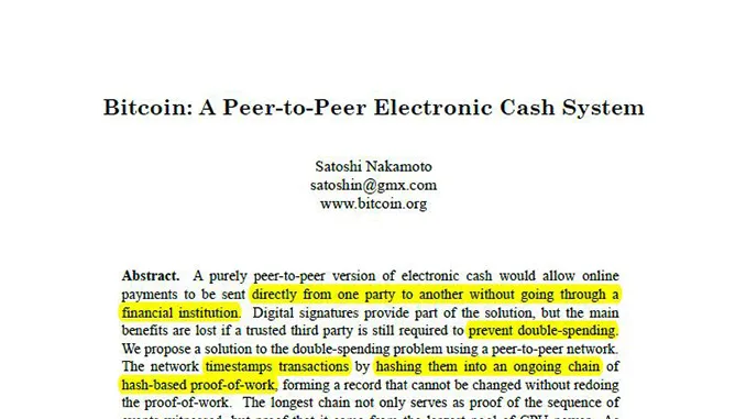 Bitcoin Whitepaper