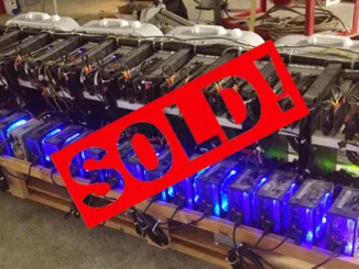 Bitcoin Miner Sell off