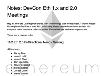 Ethereum 1.x