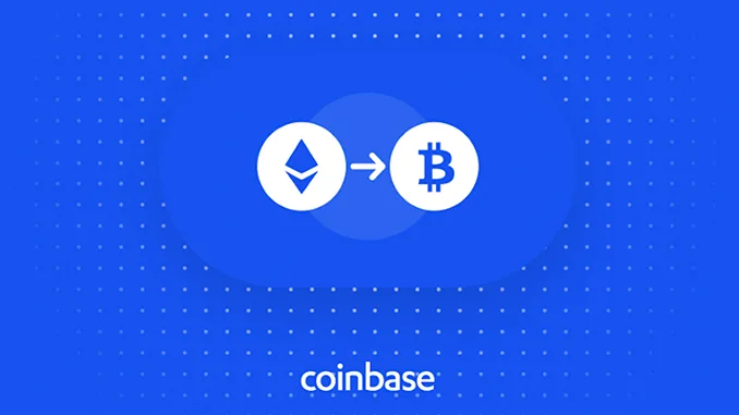 Coinbase wechsel zwischen Kryptowährungen