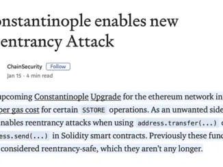 Ethereum Reentrancy Attack