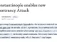 Ethereum Reentrancy Attack