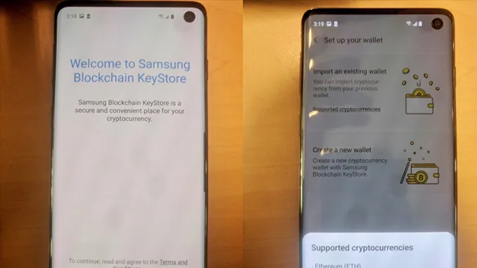 Galaxy S10 Leaks