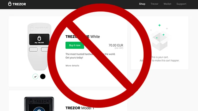 Trezor Scam