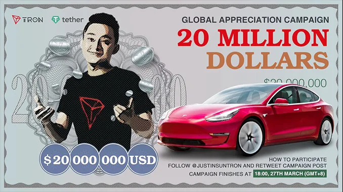 Justin Sun tesla