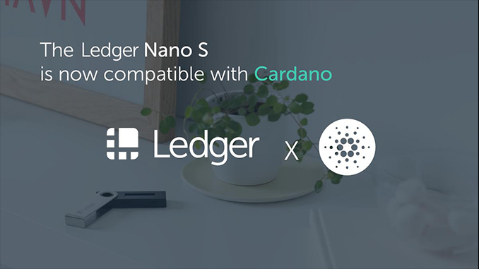 Cardano jetzt für den Ledger Nano S verfügbar - Block ...