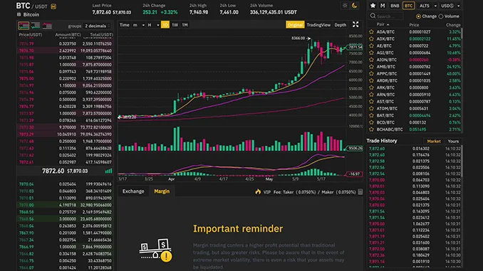 Binance Margin Trading