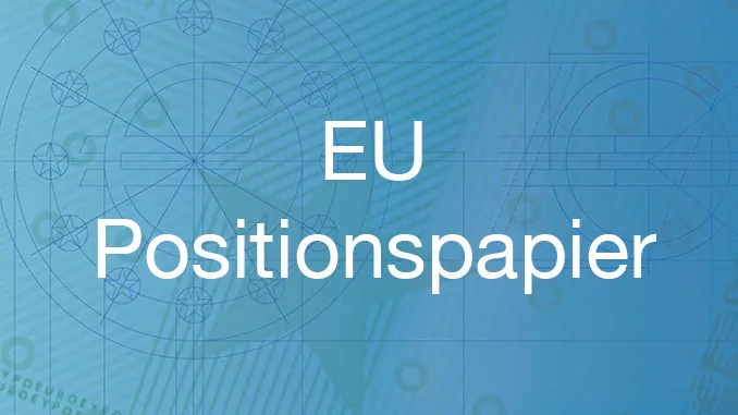 EU Positionspapier