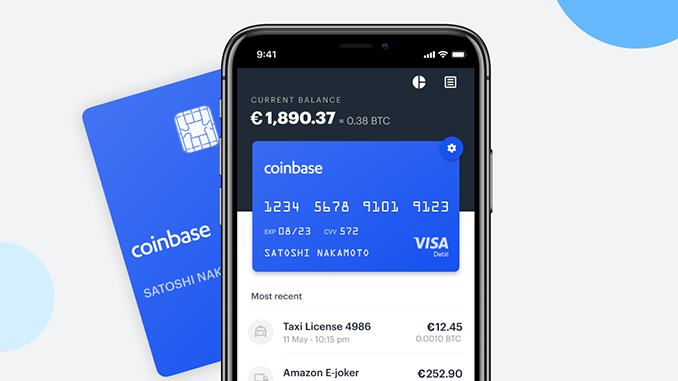 Coinbase Bringt Seine Krypto Kreditkarte Nach Deutschland Block - 