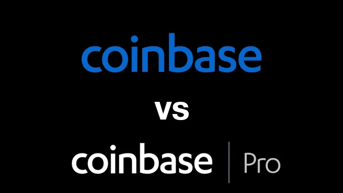 Coinbase vs Coinbase Pro