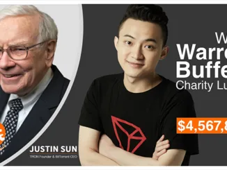 TRON Justin Sun Warren Buffet