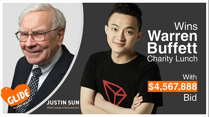 TRON Justin Sun Warren Buffet