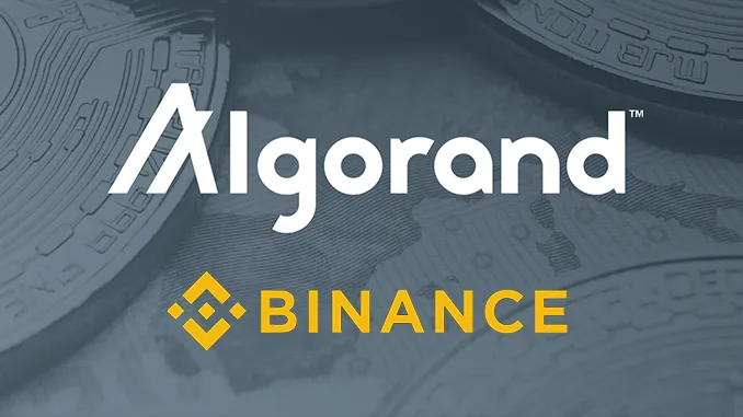 Algorand Binance