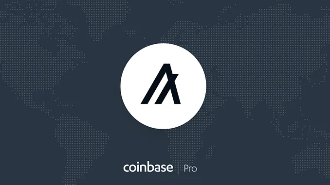 Algorand Coinbase Pro