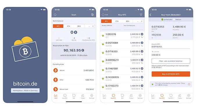 Bitcoin.de App