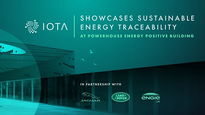 IOTA sustainable energy