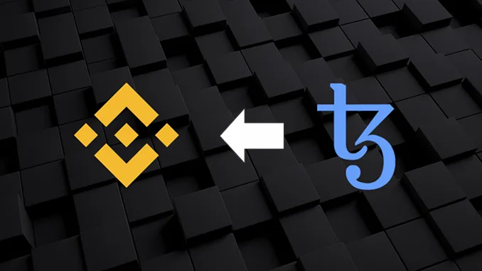 Tezos Binance