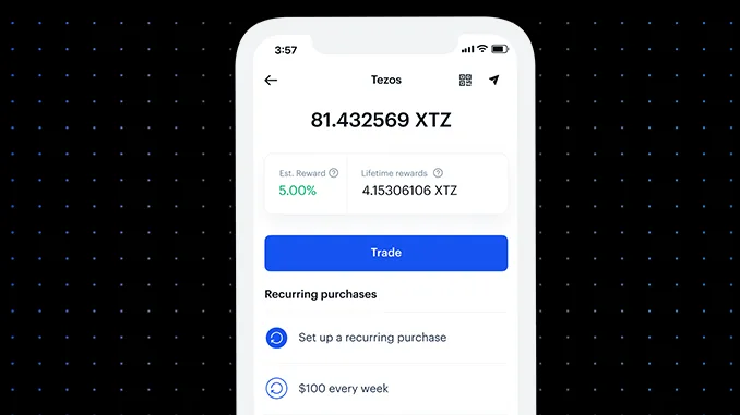 Tezos Staking Coinbase