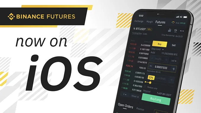 Binance iOS App