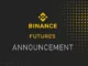 Binance Futures Announcement