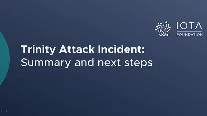 IOTA Summary Incident