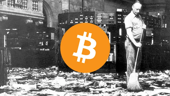 Bitcoin crash