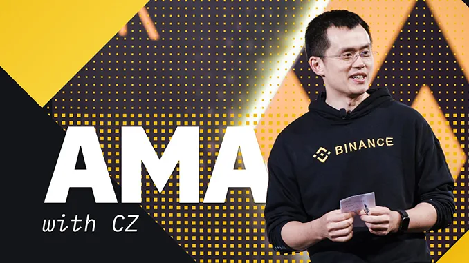Binance AMA CZ