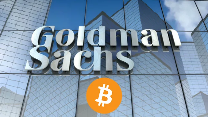Goldman Sachs Bitcoin