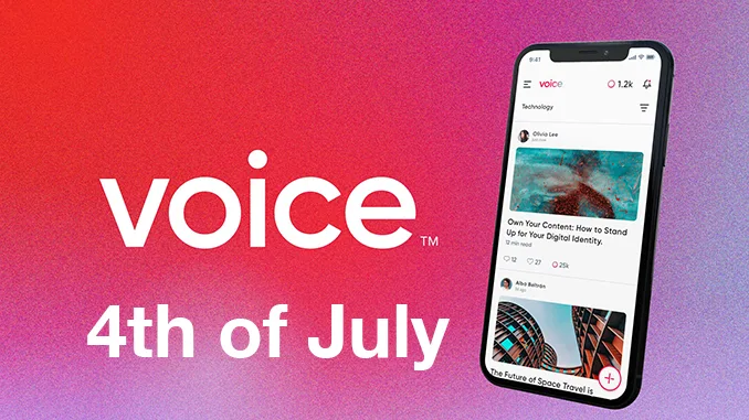 Voice 4th of july
