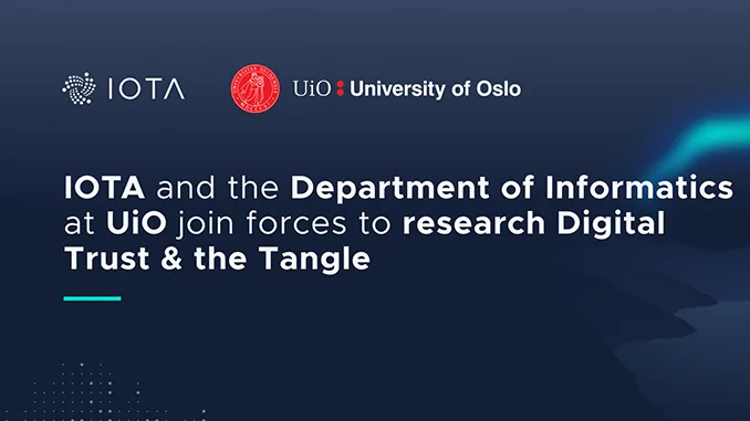 IOTA University of Oslo