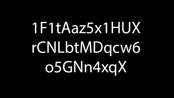 Bitcoin Address