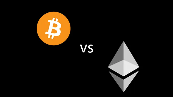 bitcoin vs ethereum