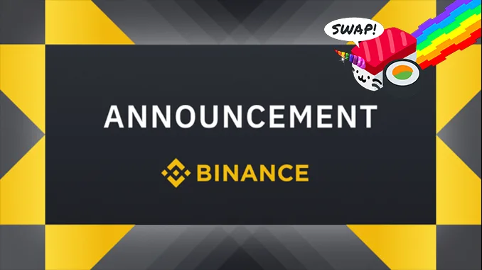 Binance Sushi