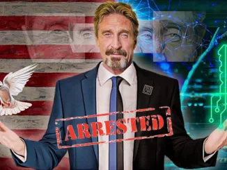 mcafee arrested