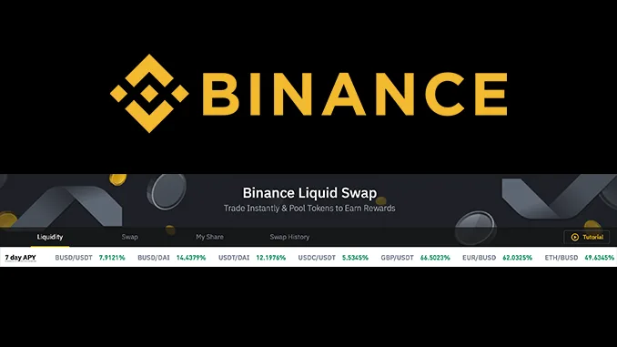 Binance Liquid Swaps