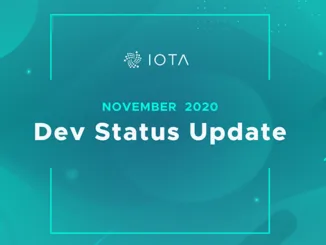 IOTA DEV Update
