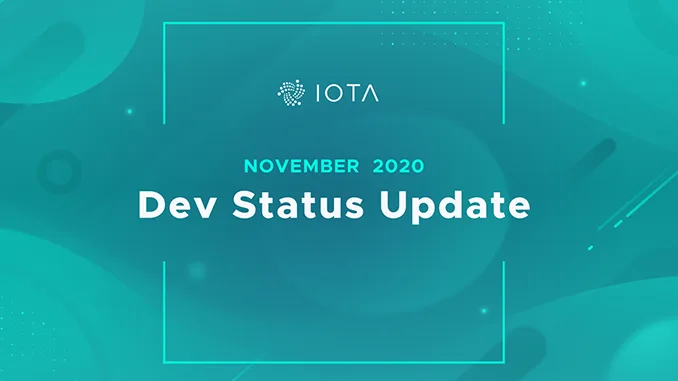 IOTA DEV Update