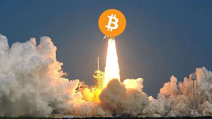 Bitcoin Starting Rocket