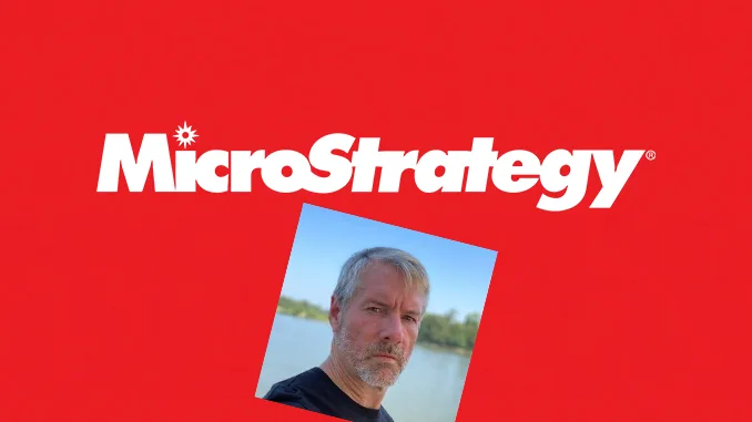 Microstrategy Michael Saylor