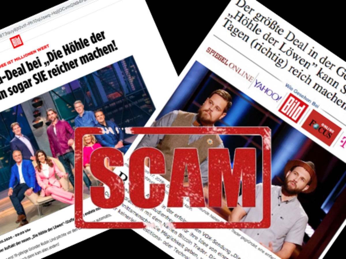 Bitcoin und Höhle der Löwen – Achtung Scam – Block-Builders.de