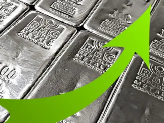 Silver up