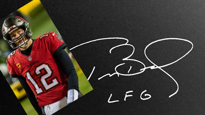 Tom Brady Autograph