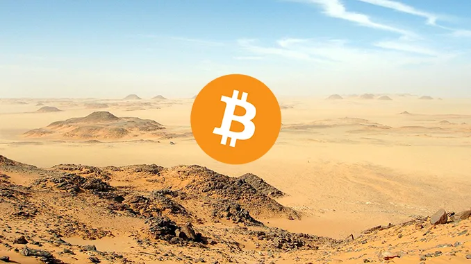 Bitcoin desert