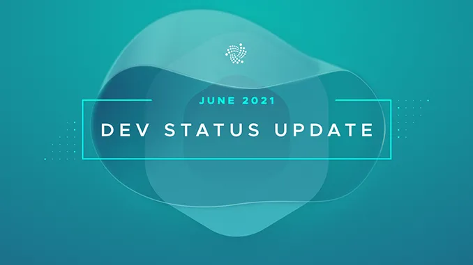 IOTA DEV Update
