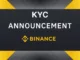 Binance KYC Announcement