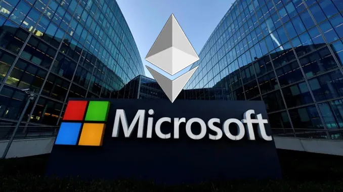 Microsoft Ethereum
