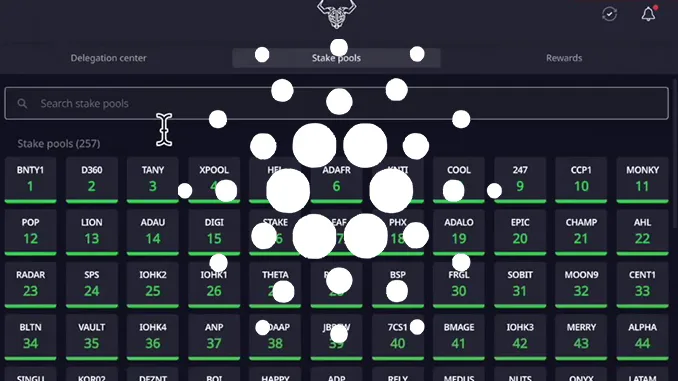 Cardano Staking