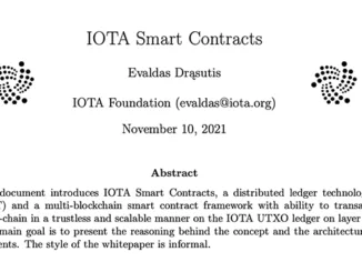 IOTA smart contracts whitepaper