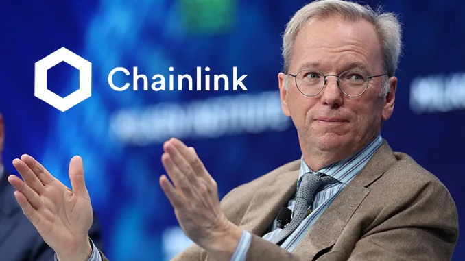 eric Schmidt Chainlink