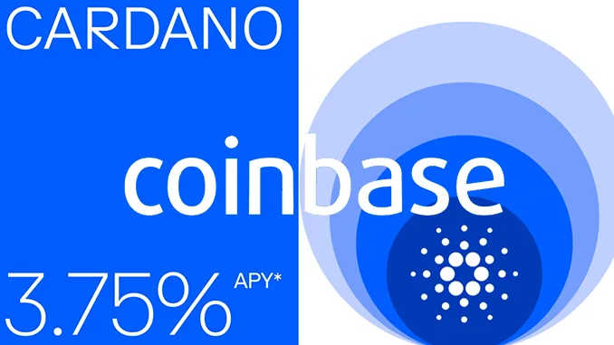 Coinbase Cardano Staking